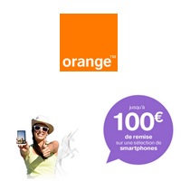 Cumulez les bon plans Orange : 5€ de remise sur forfait et 100€ sur votre smartphone encore pendant 2 jours ! 